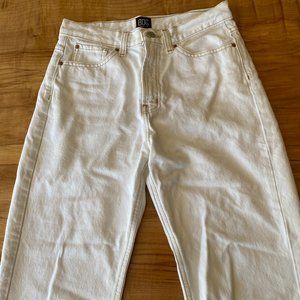 White Cowboy Jean BDG Urban Outfitters 28